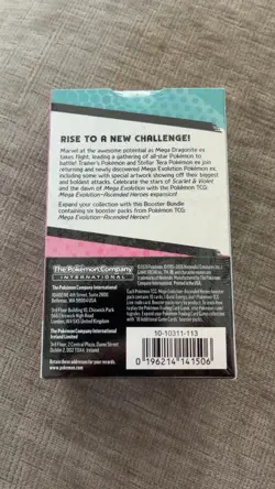 Pokemon Ascended Heroes Booster Bundle 6 Packs New Sealed - Image 2