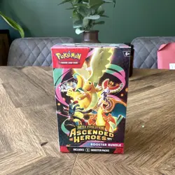 Pokemon Mega Evolution Ascended Heroes Booster Bundle Sealed (6 Booster Packs) - Image 1