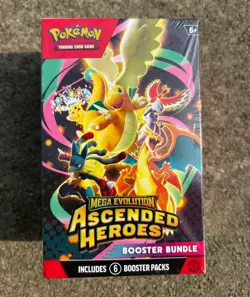 Pokemon TCG Mega Evolution: Ascended Heroes Booster Bundle sealed ready to ship - Image 1