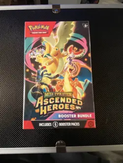 Pokemon TCG - Ascended Heroes - Booster Bundle - 6 Booster Packs New & Sealed - Image 1