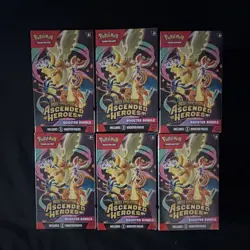 Pokemon TCG Ascended Heroes Booster Bundle Boxes SEALED Lot of 6 - Image 1