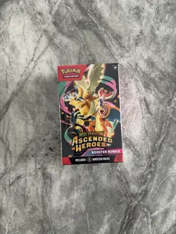 Pokemon TCG - Ascended Heroes - Booster Bundle - 6 Booster Packs New & Sealed - Image 1