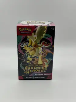 Pokemon Mega Evolution Ascended Heroes Booster Bundle Sealed (6 Booster Packs) - Image 1