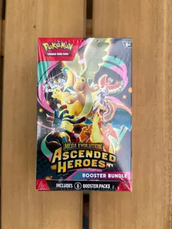 Pokemon TCG Ascended Heroes Booster Bundle [6 packs] FACTORY SEALED - Image 1