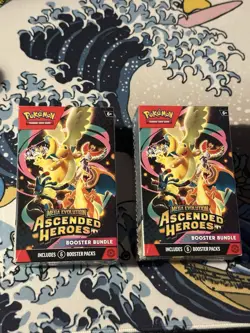 2x Pokemon Ascended Heroes Booster Bundle New Sealed - Image 1
