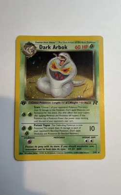 Dark Arbok 2/82 Team Rocket Holo - Image 1