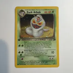 Dark Arbok 2/82 Team Rocket Holo - Image 3