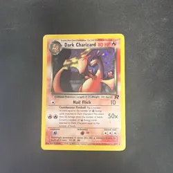 Pokemon TCG Team Rocket Dark Charizard 4/82 Holo Rare Unlimited Edition - Image 1
