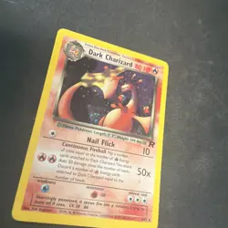 Pokemon TCG Team Rocket Dark Charizard 4/82 Holo Rare Unlimited Edition - Image 2