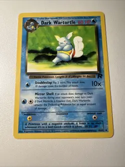 Dark Wartortle 46/82 Team Rocket Squirtle Lot Of 2 Unlimited Near mint - Image 4