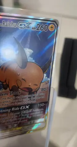 Raichu & Alolan Raichu GX 221/236 Unified Minds (2x Indents) See Pics - Image 3