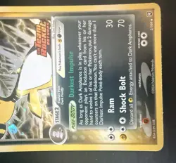 Pokemon TCG Dark Ampharos Holo Rare 2/109 - Ex Team Rocket Returns Stamped -LP - Image 3