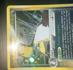 Pokemon TCG Dark Ampharos Holo Rare 2/109 - Ex Team Rocket Returns Stamped -LP - Image 4