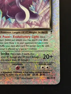 Dark Dragonair [Reverse Holo] #38 Pokemon Legendary Collection - Image 3