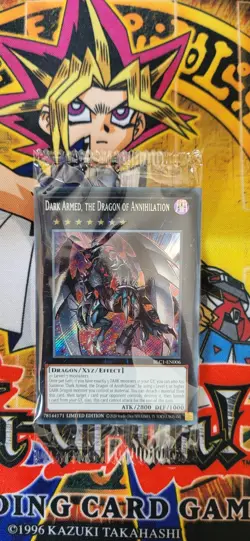 YUGIOH Dark Armed, the Dragon of Annihilation BLC1-EN006 LIMITED ED Secret Rare - Image 1