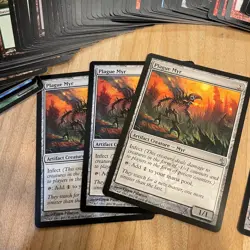 Vingtage Magic The Gathering MTG Card Lot 174ct 1994-2014 Revised Plague 6 Foils - Image 3