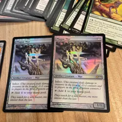 Vingtage Magic The Gathering MTG Card Lot 174ct 1994-2014 Revised Plague 6 Foils - Image 4