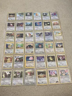Pokemon Set Mixed Lot of 62 Cards & Duplicates - Image 1