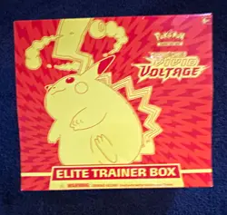 Pokemon TCG Vivid Voltage Elite Trainer Box Pikachu English 2020 45 Cards - Image 1
