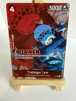 Trafalgar Law P-017 Winner Pack Vol. 7 One Piece Card Game - Image 1
