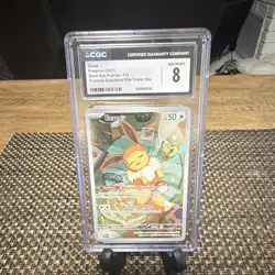 Pokemon TCG CGC 8 Eevee 173 Sv: Scarlet & Violet Promo Cards Holo Promo - Image 1