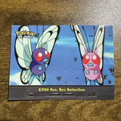 Pokemon Pokemon Bye, Bye Butterfree EP20 Topps 1999 Trading Card TCG - Image 1
