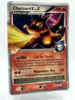 Charizard G LV X 143/147 Supreme Victors Holo Ultra Rare Pokemon TCG Card - Image 2