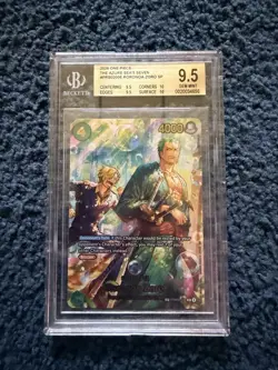 2026 One Piece Card Game Roronoa Zoro SP PRB02-006 BGS 9.5 - Image 1