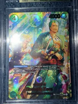 2026 One Piece Card Game Roronoa Zoro SP PRB02-006 BGS 9.5 - Image 3