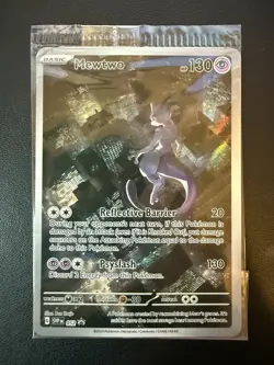 Pokemon - Mewtwo SVP 052 Black Star Promo Scarlet & Violet 151 Promo NM *SEALED* - Image 1