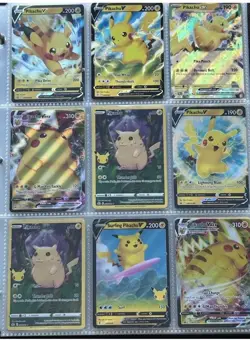 Pikachu Pokemon Cards Lot 5 Cards All Pikachu No Duplicates ⚡ - Image 1
