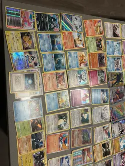 Huge Pokemon Card Lot *most cards are heavily played with* - Image 5