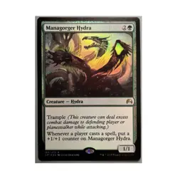 Managorger Hydra FOIL MTG Magic Origins Rare NM Green Commander Card - Image 1