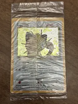 Meowth #10 GB Black Star Stamped Promo WotC Pokemon Card (Sealed) - Image 1