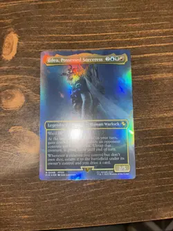 Edea, Possessed Sorceress (Borderless) Commander: Final Fantasy Foil - Image 1