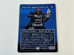 MTG Nick Fury, Agent of S.H.I.E.L.D (Borderless Foil) (0357) Marvel Super Heroes - Image 1