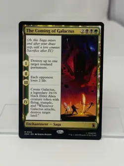 MTG Marvel Super Heroes The Coming of Galactus M0212 Mythic Rare NM - Image 1