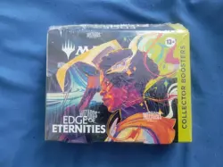 MTG Edge Of Eternities Collector Booster Box Display - Factory Sealed 12 Packs - Image 1