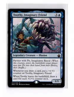 Toothy, Imaginary Friend Battlebond MP Moderately Played - Image 1