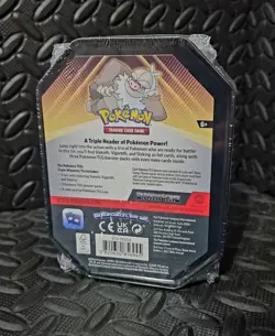 Pokemon TCG - SLAKING Triple Whammy Collector's Tin - BRAND NEW Factory Sealed - Image 2