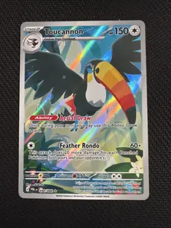 Toucannon Pitch Black 094/084 Pokemon Card Near Mint - Image 1