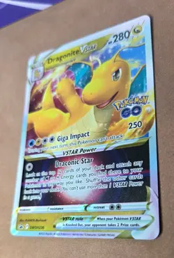 Pokemon TCG Dragonite VSTAR SWSH236 Black Star Promo NM - Image 3