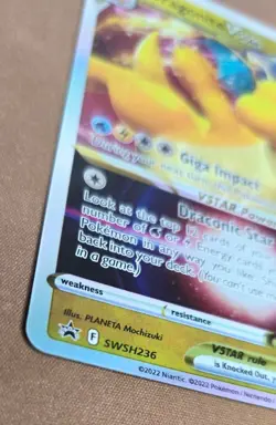 Pokemon TCG Dragonite VSTAR SWSH236 Black Star Promo NM - Image 5