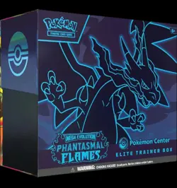 Pokemon Center Mega Evolution Phantasmal Flames ETB Elite Trainer Box PRESALE - Image 1