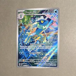 Frogadier 089/086 Crimson Invasion Secret Rare Holo English 100 HP Stage 1 - Image 1