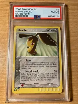 PSA8 Mawile holo sandstorm 2003 Pokemon - Image 1