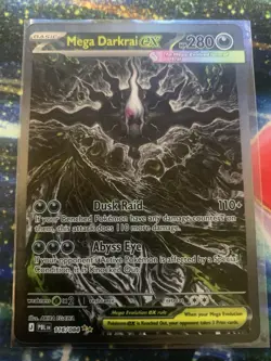 Mega Darkrai EX SIR 116/084 Pitch Black Pokemon - Image 1