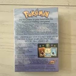 Pokemon TCG Jungle Water Blast Theme Deck 60 Cards WOTC 1999 English - Image 2