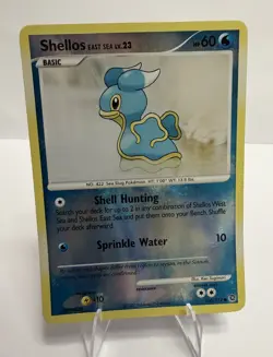 Pokemon TCG Shellos East Sea 106/132 Reverse Holo Secret Wonders MP - Image 1