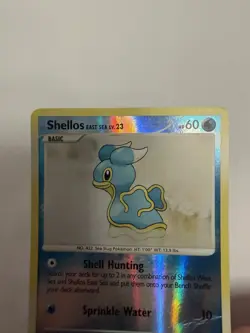 Pokemon TCG Shellos East Sea 106/132 Reverse Holo Secret Wonders MP - Image 4